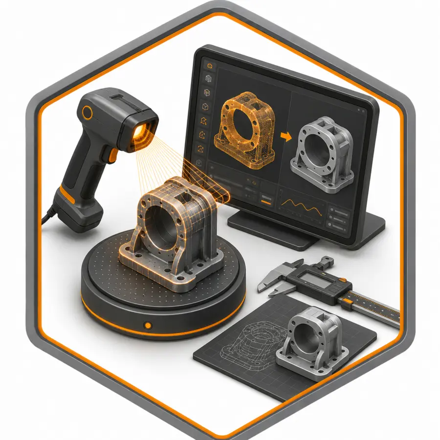 3D scanning, reverse engineering και τεχνική τεκμηρίωση