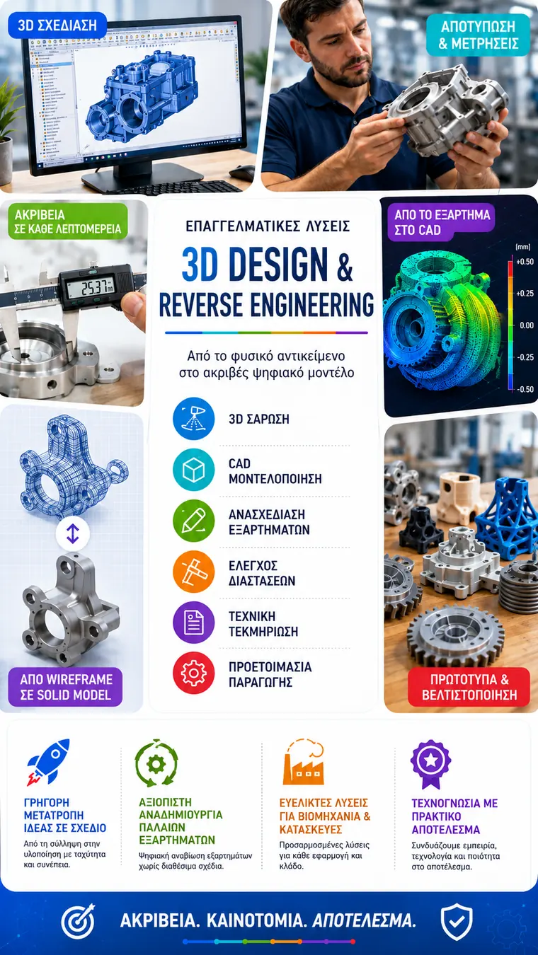 3D Μηχανολογικές Υπηρεσίες
