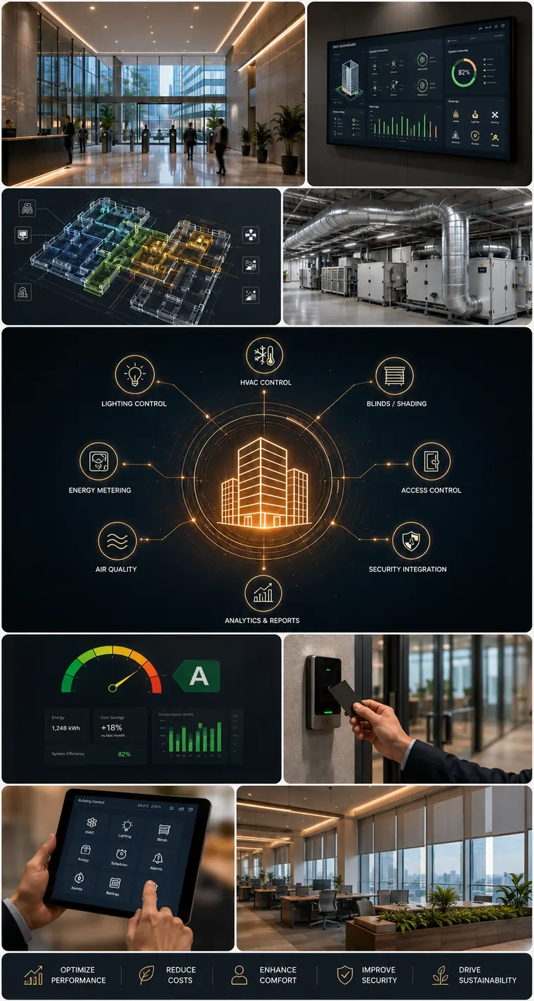 Building automation and BMS management