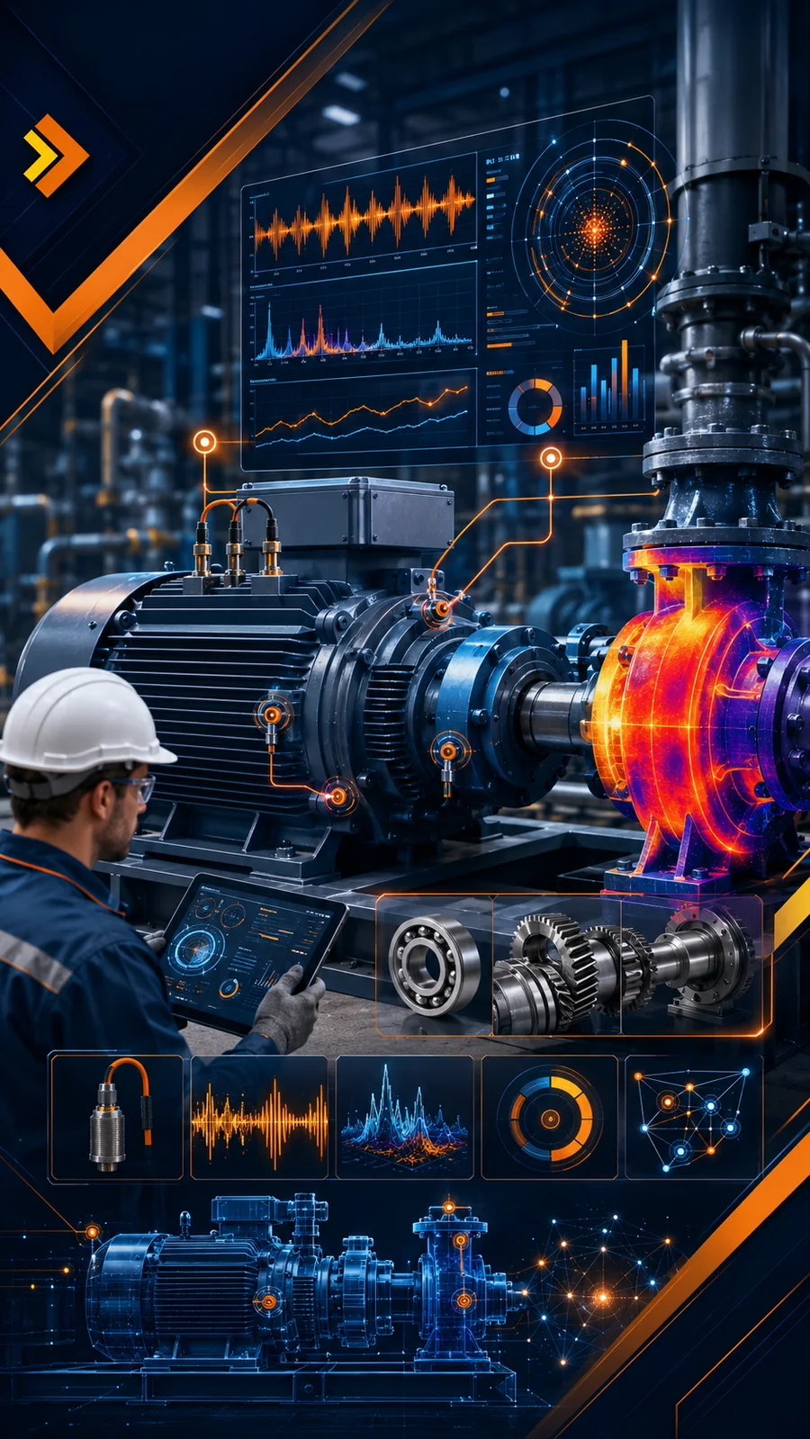 Condition monitoring για τεχνική διάγνωση και παρακολούθηση βιομηχανικού εξοπλισμού